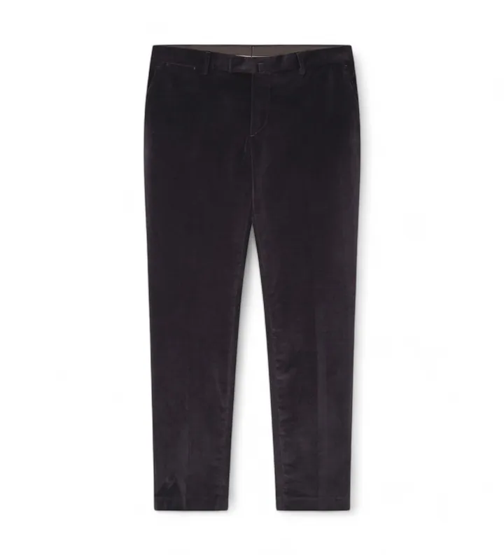 Hackett London para hombre. HM470545 Pantalón Stretch Cord marrón (38/32), Casual, Algodón