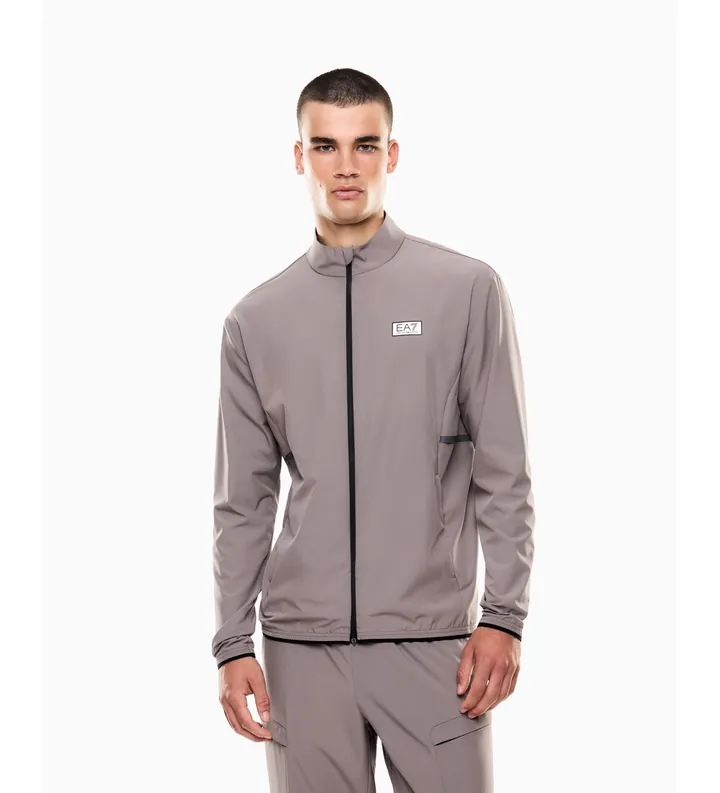 EA7 para hombre. 7M001374_AF13392 Chaqueta Ventus7 M Gris (L), Deportivo, Poliéster