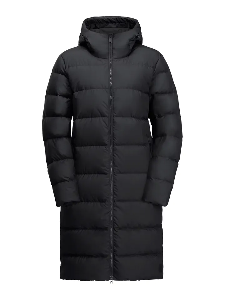 JACK WOLFSKIN Abrigo de montaña 'Frozen Palace' negro