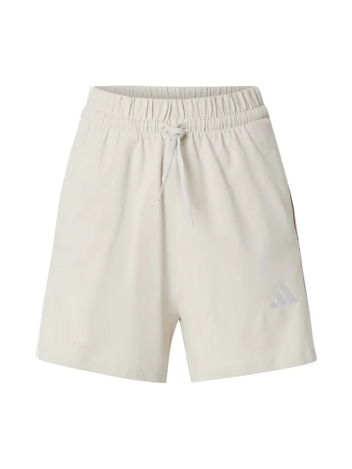 ADIDAS SPORTSWEAR Pantalón deportivo 'Essentials'  beige / blanco
