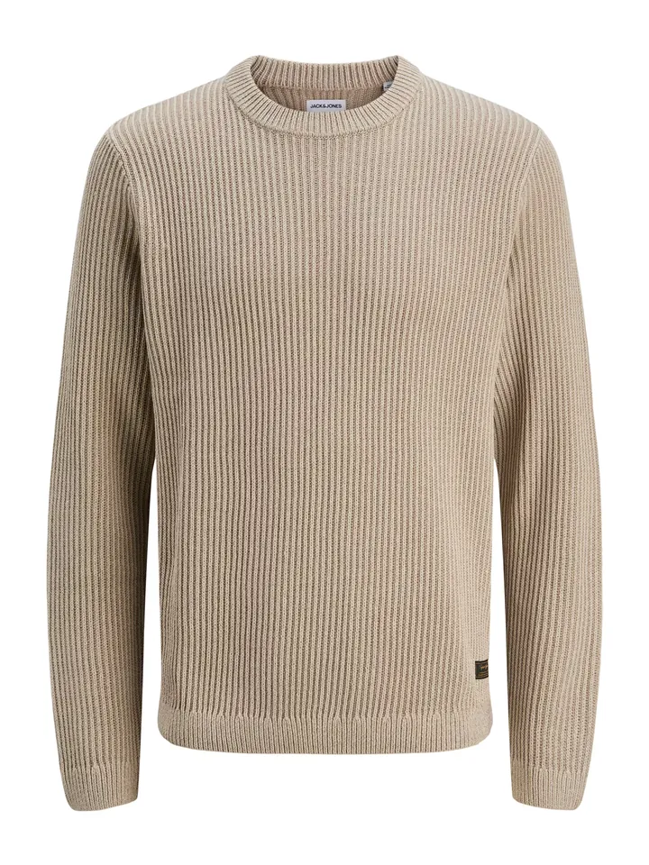 JACK & JONES Jersey 'JJEDover'  beige