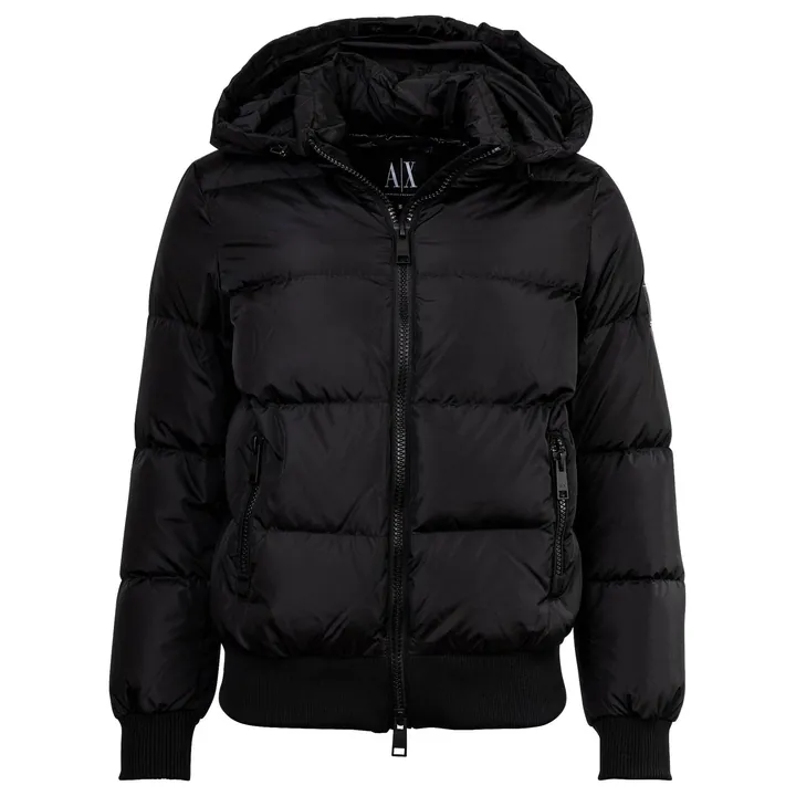 ARMANI EXCHANGE Chaqueta de invierno 'Down' negro