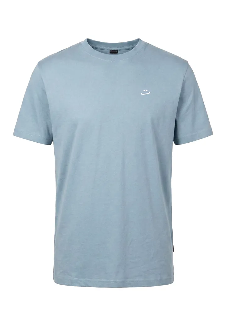 Kleinigkeit Camiseta 'Laugh You' azul claro