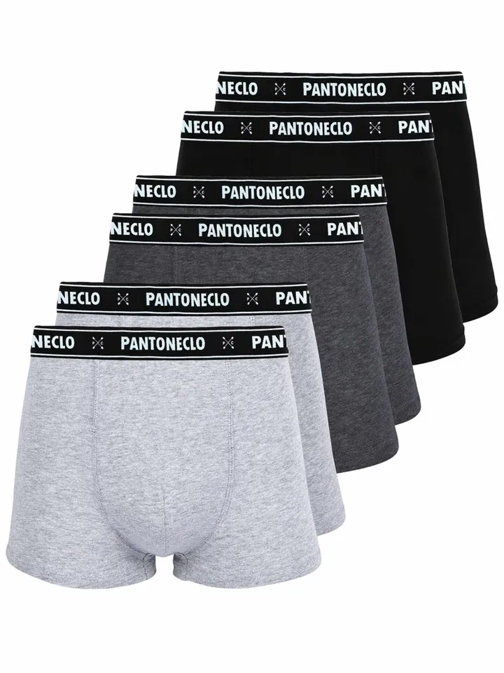 PANTONECLO Calzoncillo boxer 'Pantoneclo Men’s Boxer Underwear'  beige claro / beige oscuro / negro