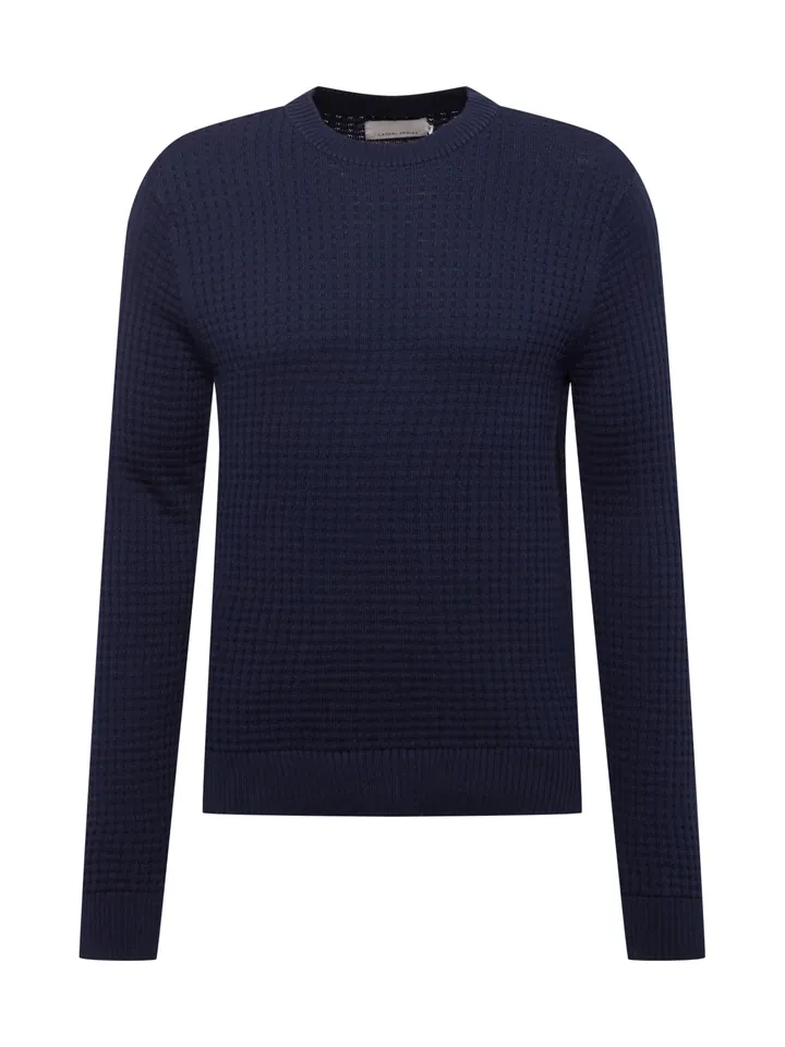 Casual Friday Jersey 'IH KARLO'  azul oscuro