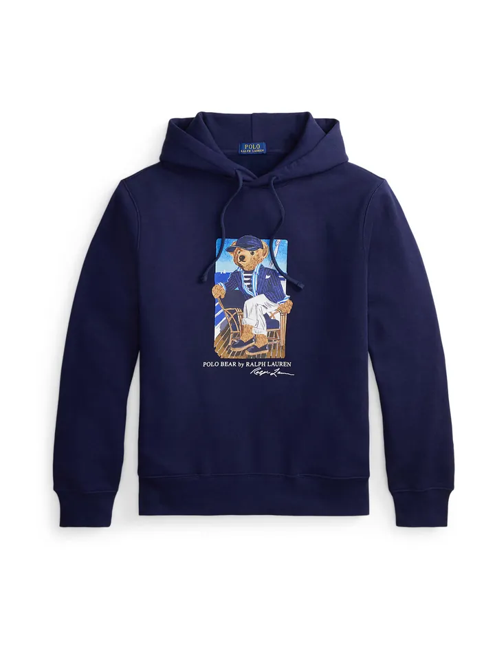 Polo Ralph Lauren Sudadera navy / moca / blanco