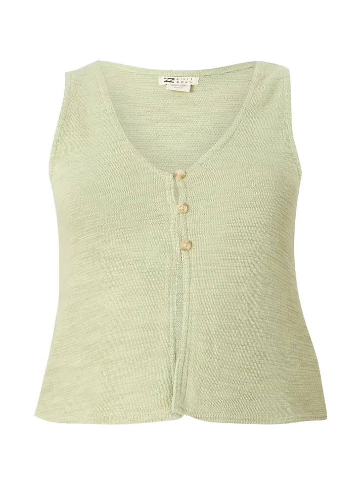 BILLABONG Cárdigan verde pastel