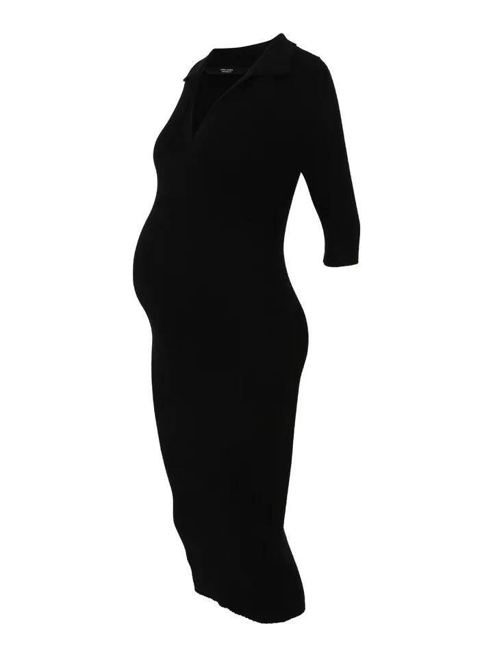 Vero Moda Maternity Vestido de punto negro