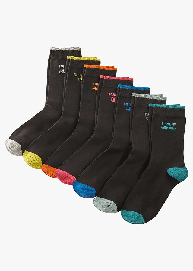 Calcetines con algodón orgánico (7 pares)