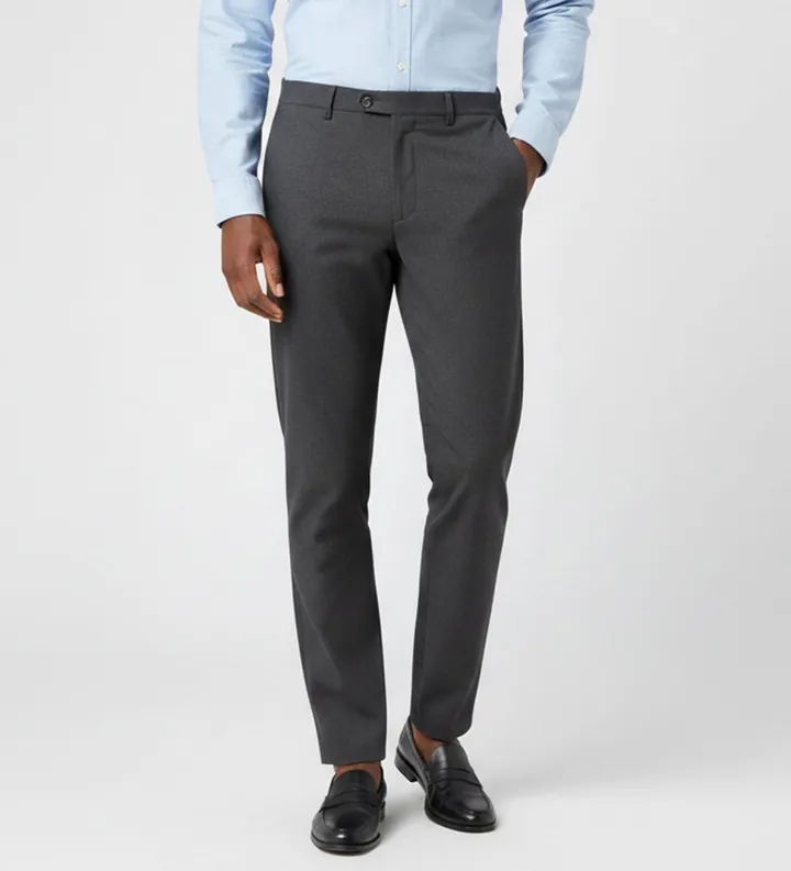 ECOALF para hombre. GAPATERAL0117MW23-338 Pantalón Ter gris (33), Casual, Poliéster Reciclado, Sostenible