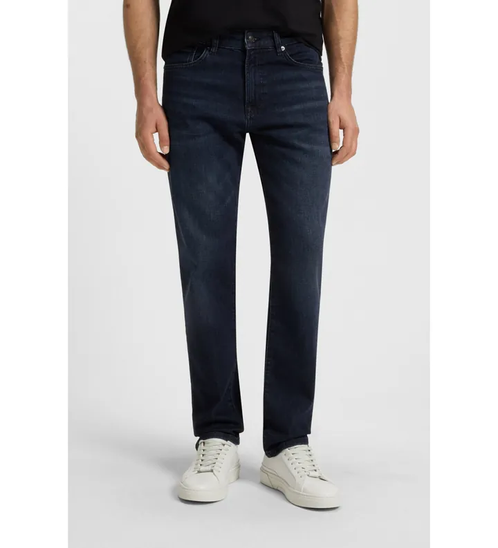 BOSS para hombre. 50501129 Jeans Re.Maine marino (30/32), Casual, Algodón, Denim