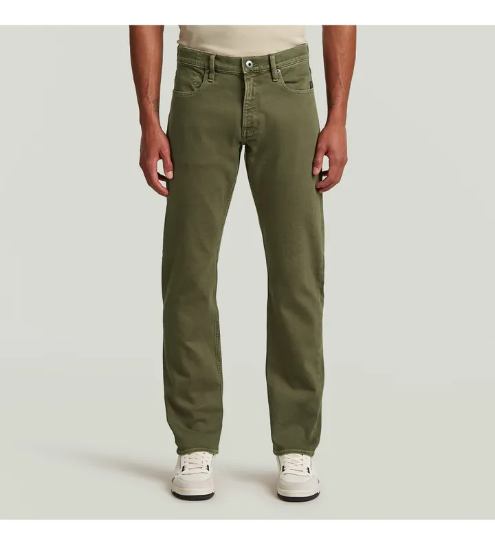 G-Star para hombre. D23692-D552-H159 Jeans Mosa Straight verde (36/32), Casual, Algodón, Denim