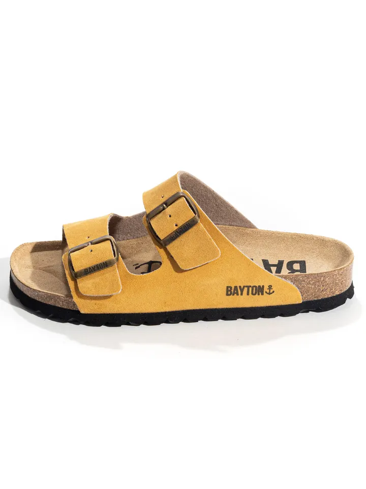 Bayton Zapatillas de casa 'Atlas' amarillo / negro