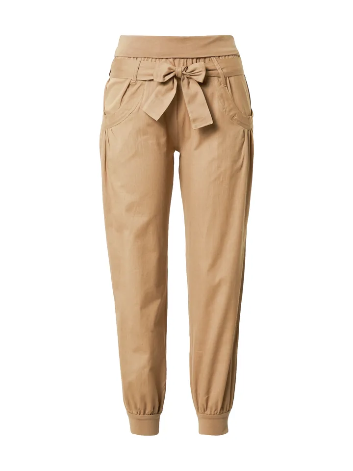 BUFFALO Pantalón bombacho beige oscuro