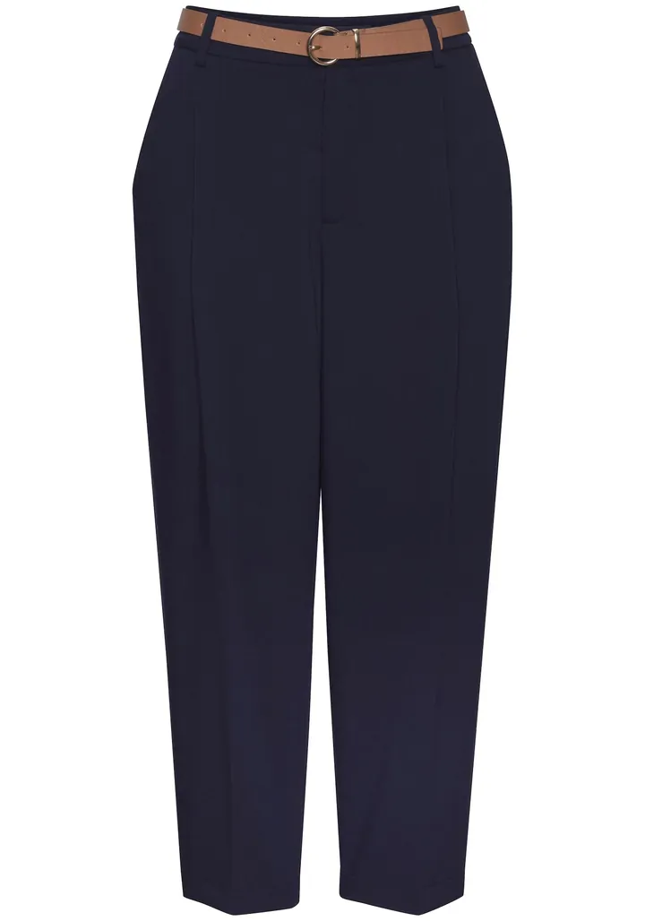 LASCANA Pantalón de pinzas  navy