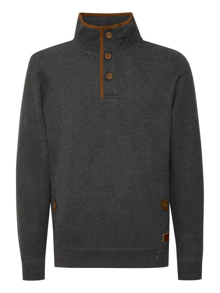 BLEND Sudadera 'Achlias' marrón / gris