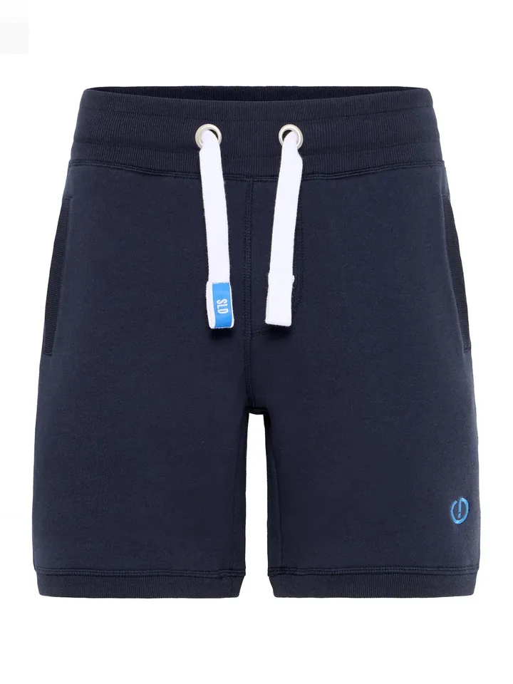 !Solid Pantalón navy / blanco