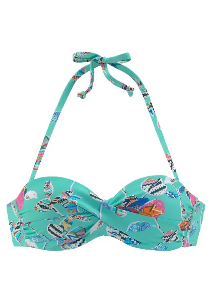 SUNSEEKER Top de bikini 'Jam'  jade / mezcla de colores