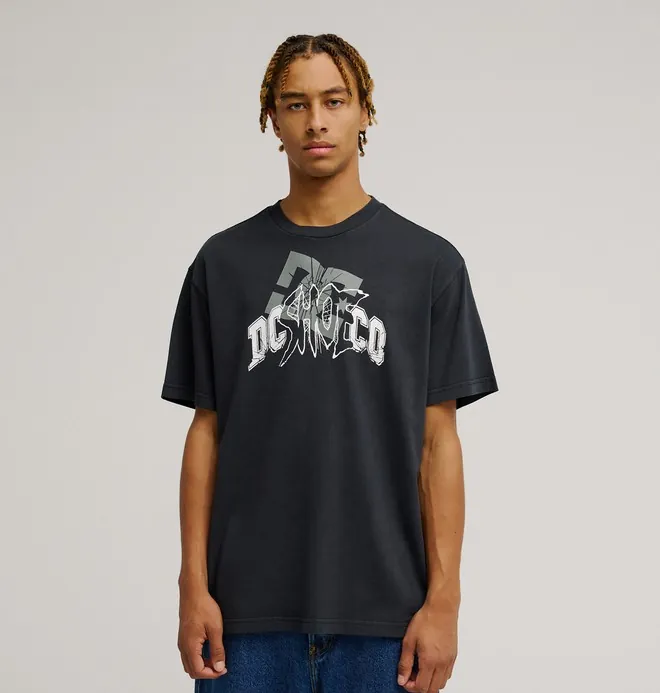 DC Speratic - Camiseta de manga corta Negro Hombre
