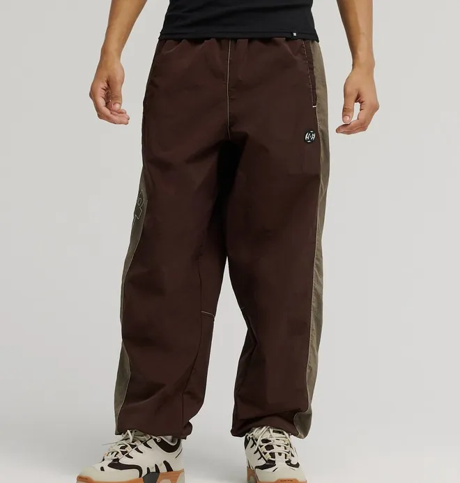 Flow Down - Pantalón de Chándal Marrón Hombre