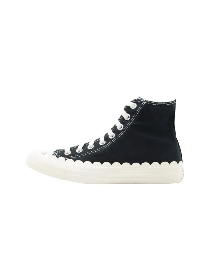 CONVERSE Zapatillas deportivas altas 'CTAS' verde oscuro / blanco