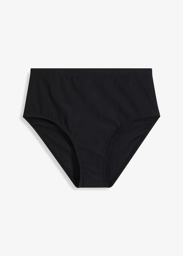 Braguita de bikini de tiro alto con ligero efecto moldeador