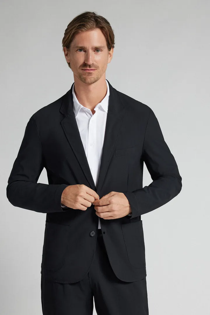 Intimissimi Chaqueta No Iron Hombre Azul Tamaño L