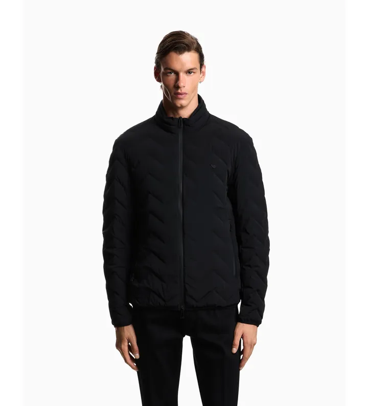 Emporio Armani para hombre. EM004947_AF18499 Chaqueta de plumas negro (36), Casual, Poliamida