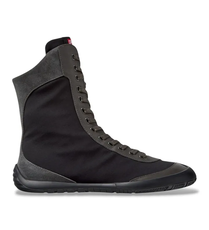 Camper para mujer. K400862-002 Botines Peu Path+ negro (36), Plano, Cremallera, Casual, Poliéster reciclado