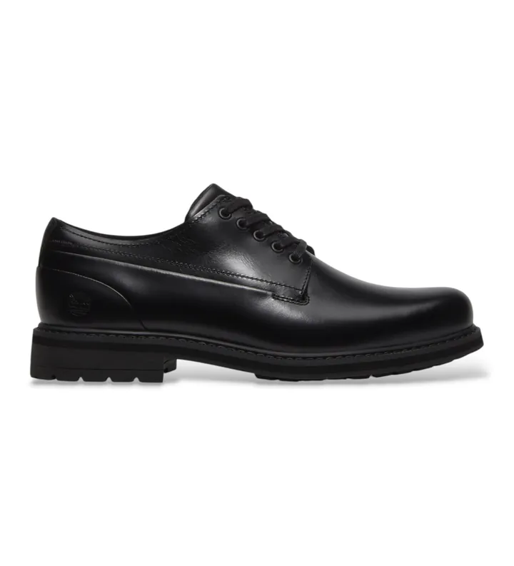 Timberland para hombre. TB0A5TKTW021 Zapatos de piel Stormbucks negro (40), Plano, Cordones, Casual, Clásico