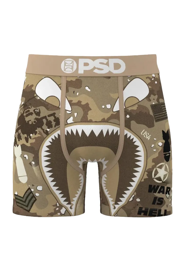 PSD Calzoncillo boxer  marrón claro / negro / blanco