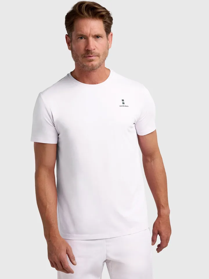 nordicdots Camiseta funcional blanco