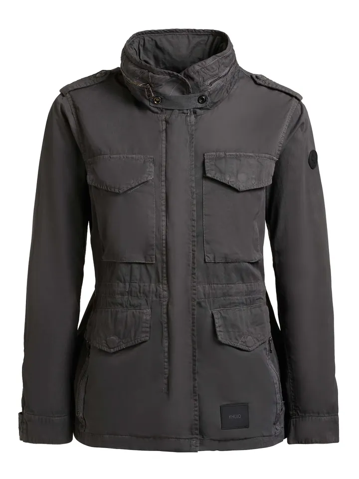 khujo Chaqueta de entretiempo 'Nori' gris oscuro