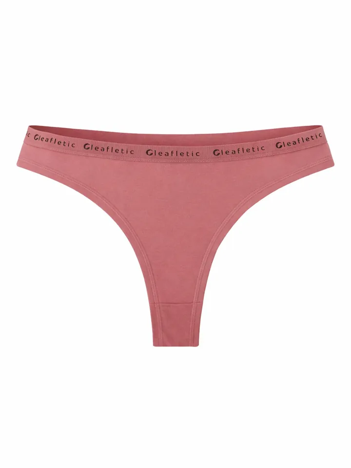 LEAFLETIC Braga 'Leafletic Mid Rise Brazilian' altrosa