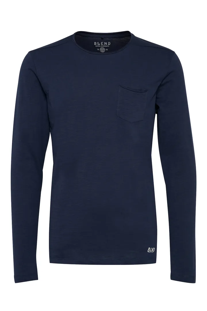 BLEND Camiseta  navy
