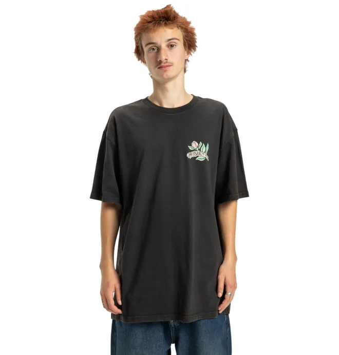 Outgrow - Camiseta de manga corta Negro hombre