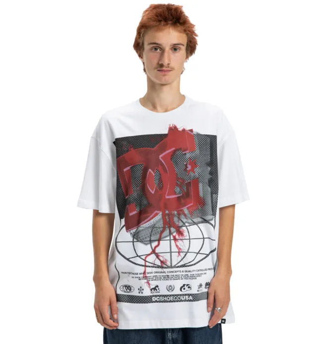 Global Storm - Camiseta de manga corta Blanco hombre