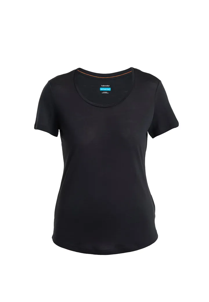 ICEBREAKER Camiseta funcional 'Sphere III Scoop'  negro