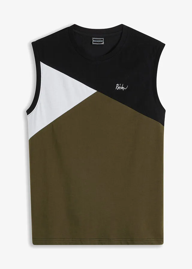 Camiseta de tirantes de algodón orgánico puro