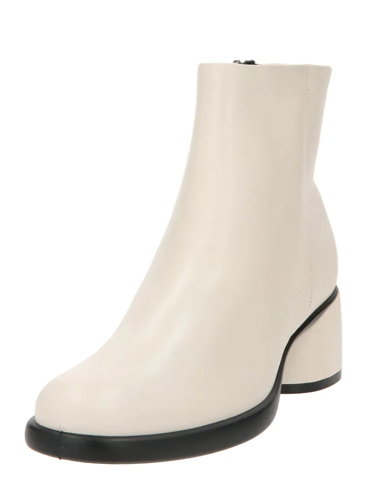 ECCO Botines blanco lana
