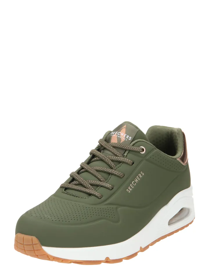 SKECHERS Zapatillas deportivas bajas 'Uno' bronce / caqui