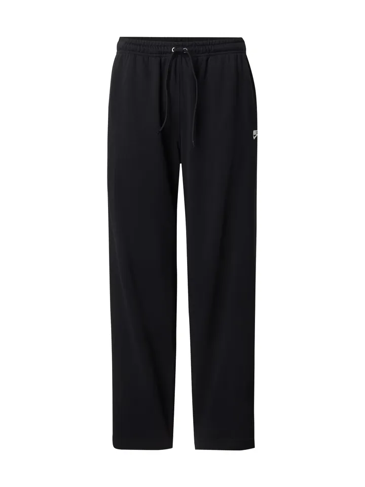 Nike Sportswear Pantalón 'CLUB' negro / blanco