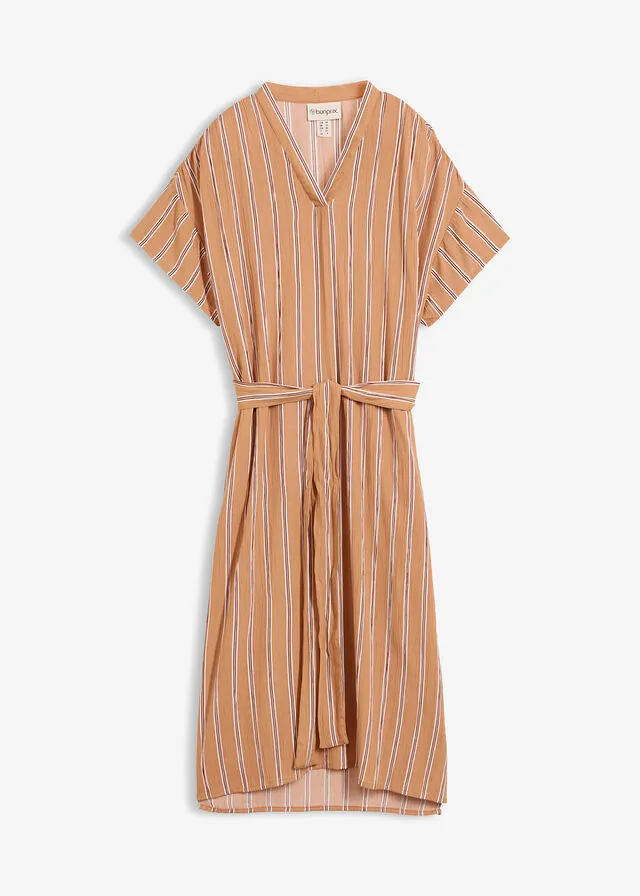 Vestido tipo caftán de viscosa suave