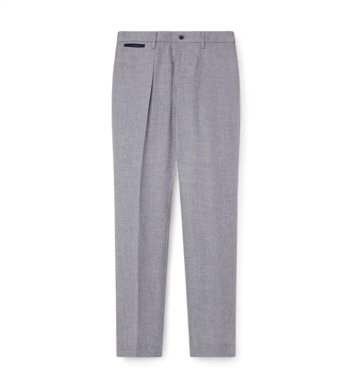 Hackett London para hombre. HM212643 Pantalón Drawcord gris (31/32), Casual, Lana