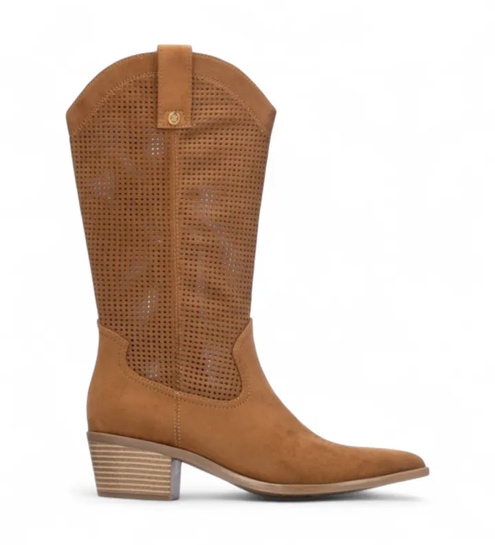 Xti para mujer. 14547302-CAMEL Botas 145473 marrón (36), 3 a 5cm, Cremallera, Casual