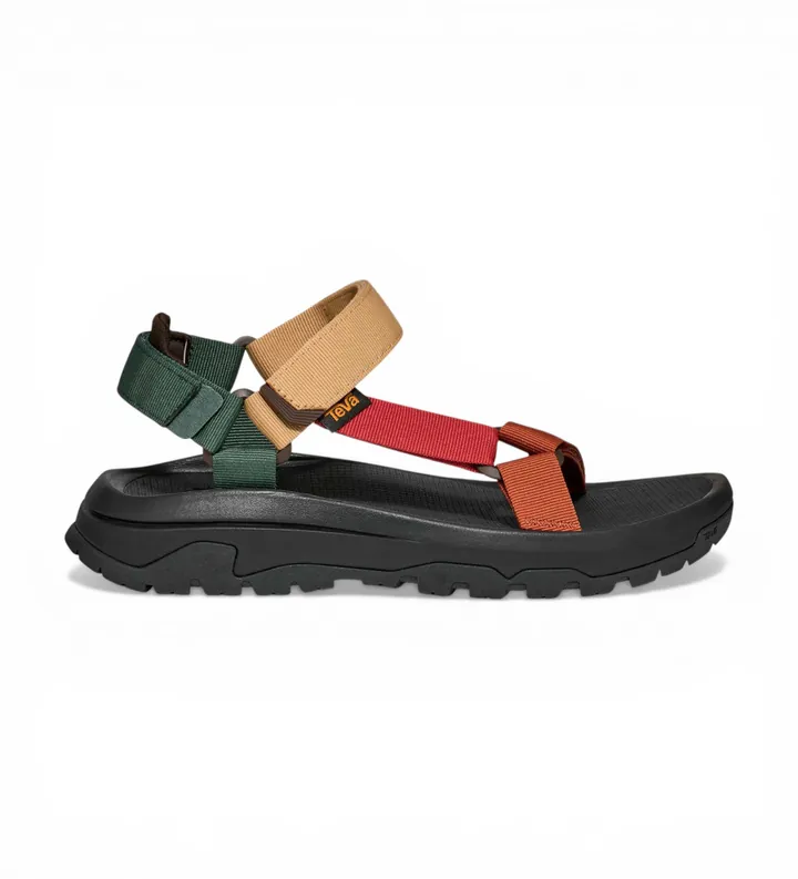 Teva para hombre. 1173670 Sandalias Hurricane XLT3 multicolor (45.5), Plano, Velcro, Casual
