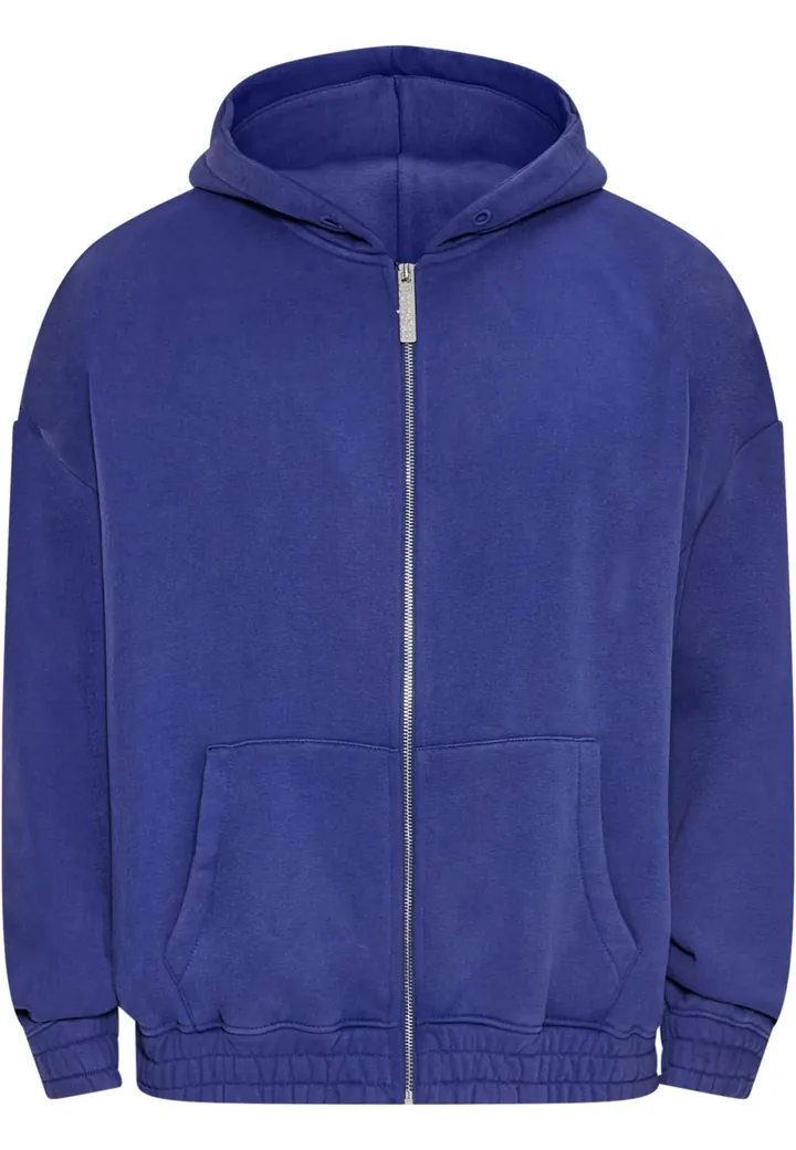 Dropsize Sudadera con cremallera  azul oscuro