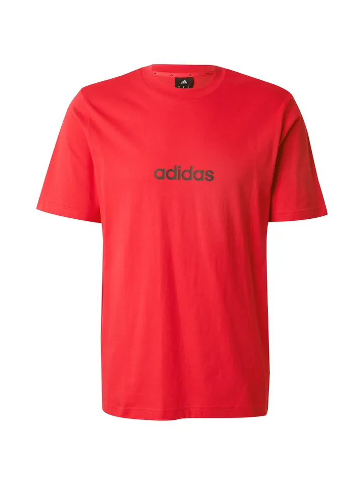 ADIDAS SPORTSWEAR Camiseta funcional 'Essentials' rojo vivo / negro
