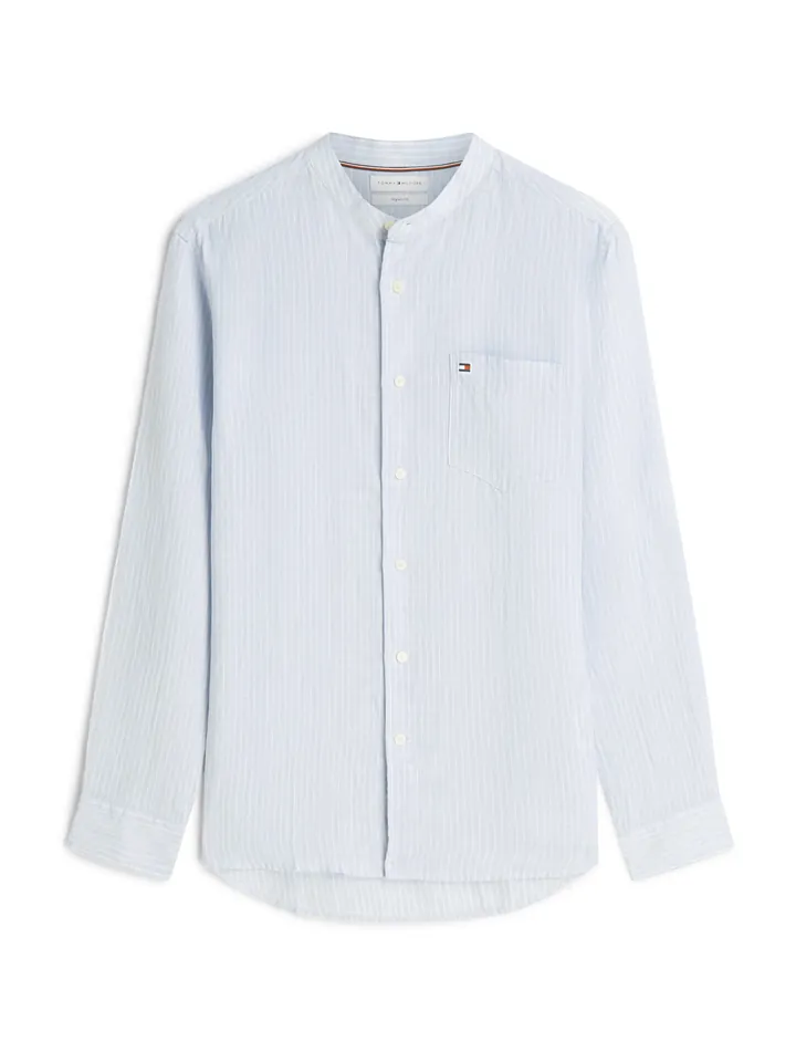 TOMMY HILFIGER Camisa  azul claro / blanco