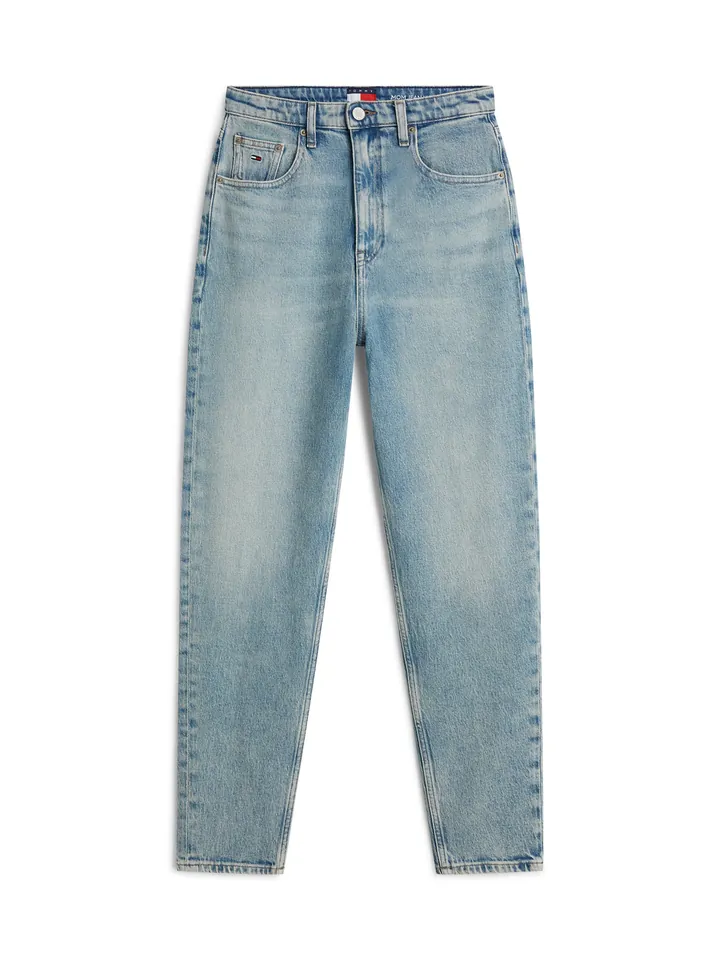 Tommy Jeans Vaquero 'Ultra High Rise Tapered Mom' azul claro